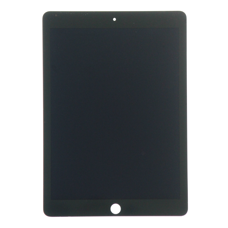 Premium Refurbished - Glass and Digitizer Full LCD Assembly for iPad Air 2 w/ Pre-installed Sleep / Wake Flex (Black)