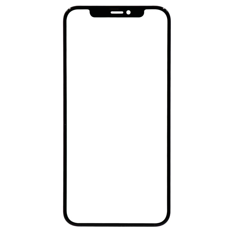 (3in1) Glass with OCA for iPhone 11 (Black)