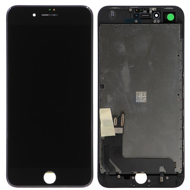 Premium Refurbished - LCD Screen and Digitizer Assembly for iPhone 8 Plus (Black)