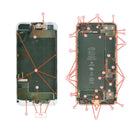 (5 Pack) Bulk Screw Sets with Screw Position Map for iPhone 8 Plus