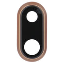 (10 Pack) Rear Camera Lens with Bracket for iPhone 8 Plus (Gold)