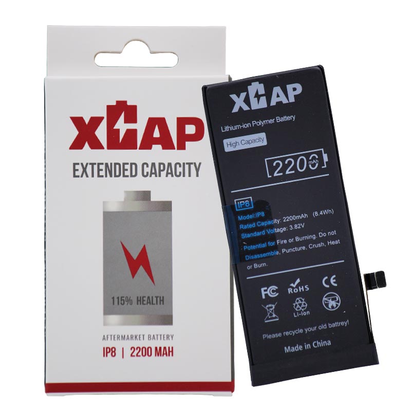 XCAP - Extended Capacity Battery for iPhone 8