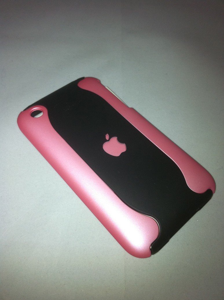 iPhone 3G-3Gs Case - Pink-Black