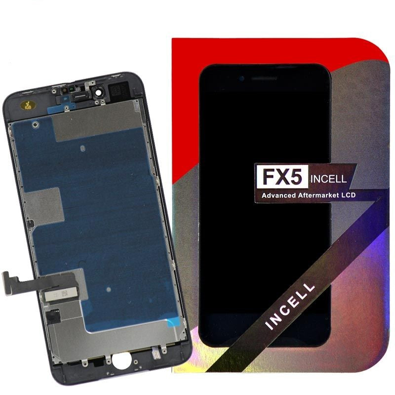 FX5 Incell - Aftermarket LCD Screen and Digitizer Assembly for iPhone 8 Plus (Black)