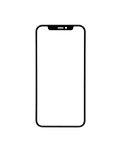 (3in1) Glass with OCA for iPhone 11 Pro Max (Black)