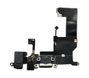Lightning Dock / Headphone Jack Connector Flex for iPhone 5 (Black)