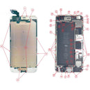 (5 Pack) Bulk Screw Sets with Screw Position Map for iPhone 6 Plus