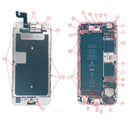 (5 Pack) Bulk Screw Sets with Screw Position Map for iPhone 6S