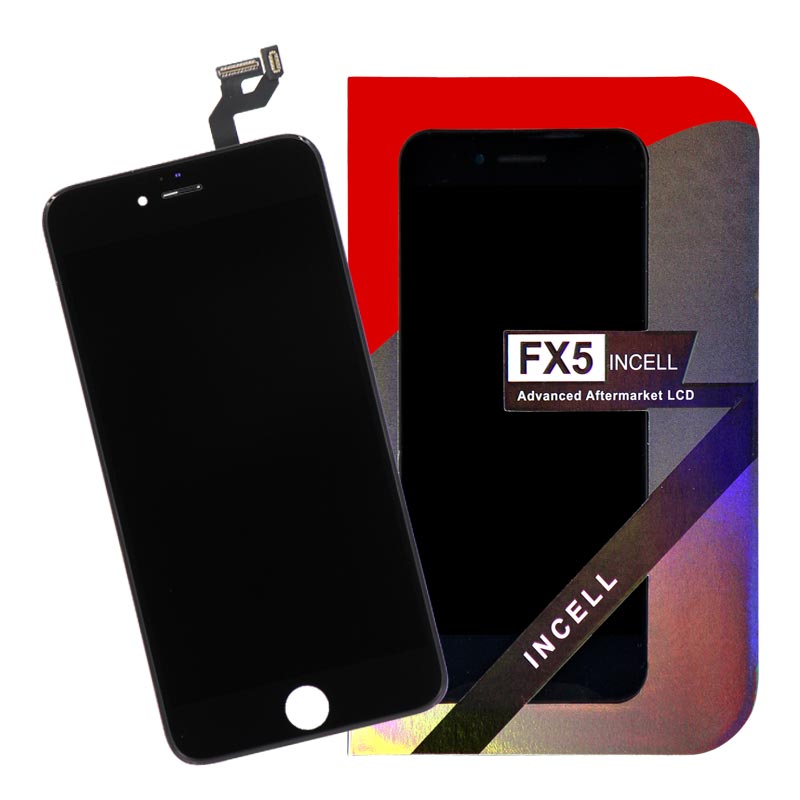 FX5 Incell - Aftermarket LCD Screen and Digitizer Assembly for iPhone 6S Plus (Black)