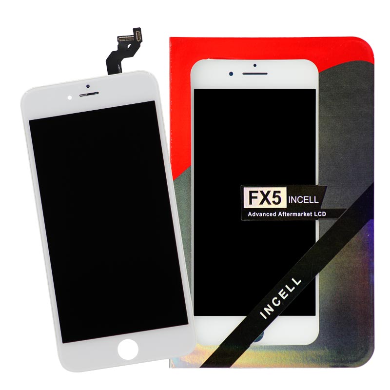 FX5 Incell - Aftermarket LCD Screen and Digitizer Assembly for iPhone 6S Plus (White)