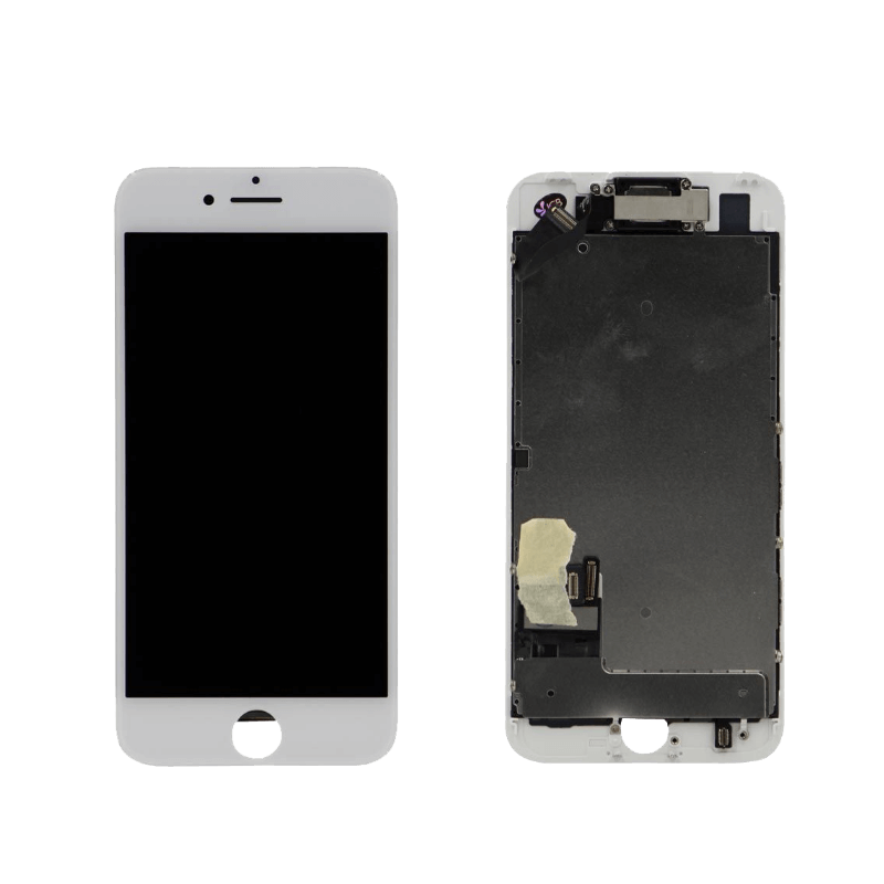 Complete Assembly - LCD Screen and Digitizer Assembly for iPhone 7 (Front Camera / Prox Sensor / Earspeaker Pre-Installed) (White)
