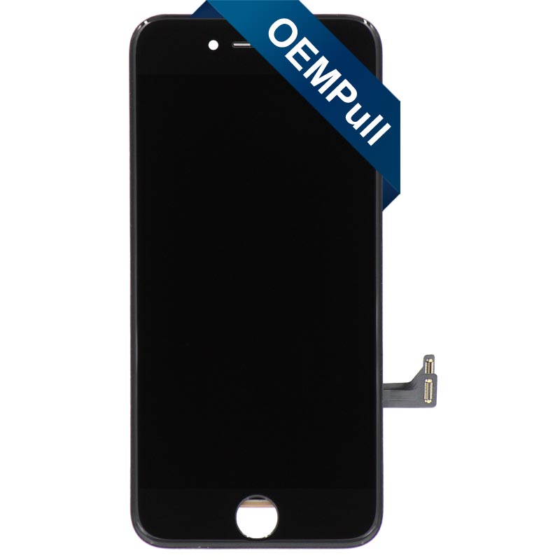 OEM Pull LCD Screen and Digitizer Assembly, Black, for iPhone 7 (4.7")