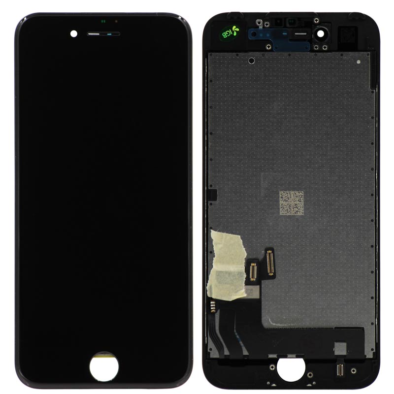 Premium Refurbished - LCD Screen and Digitizer Assembly for iPhone 7 (Black)