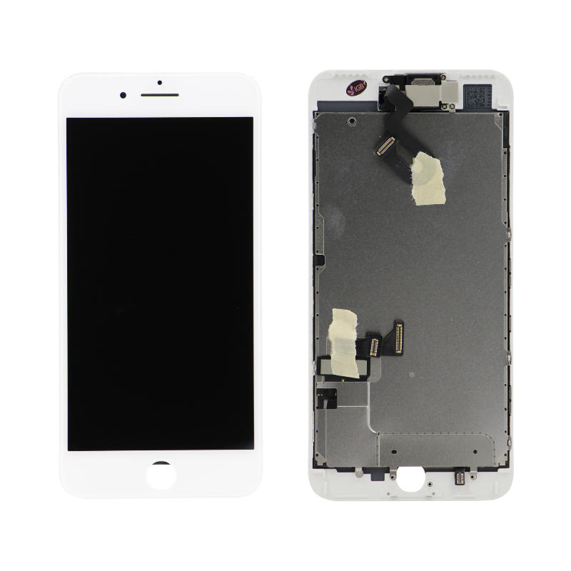 Complete Assembly - LCD Screen and Digitizer Assembly for iPhone 7 Plus (Front camera / Prox Sensor / Earspeaker Pre-Installed) (White)