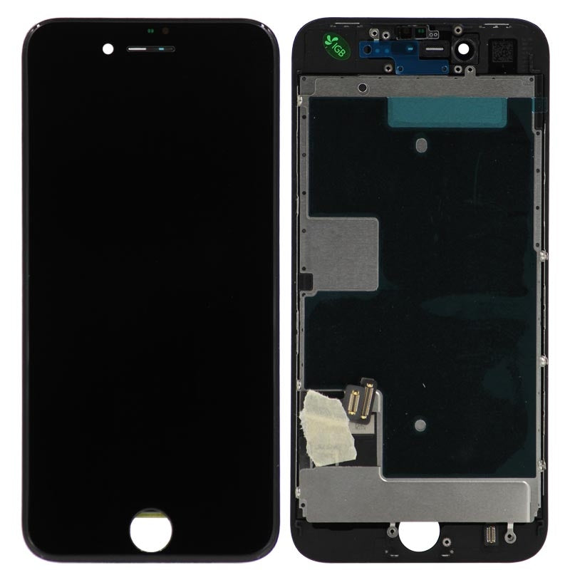 Premium Refurbished - LCD Screen and Digitizer Assembly for iPhone 8 / SE (2020) (Black)