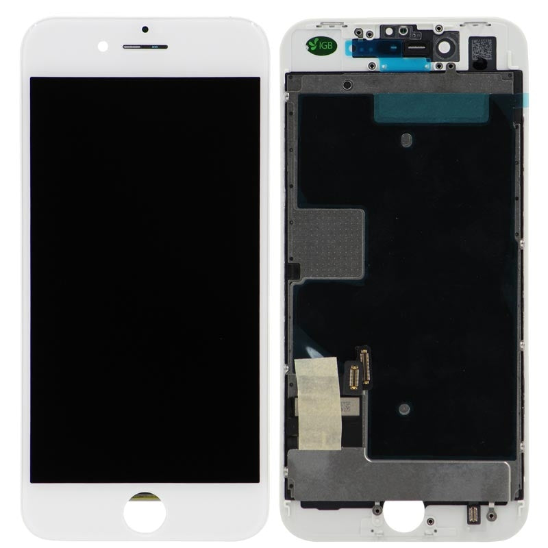 Premium Refurbished - LCD Screen and Digitizer Assembly for iPhone 8 / SE (2020) (White)