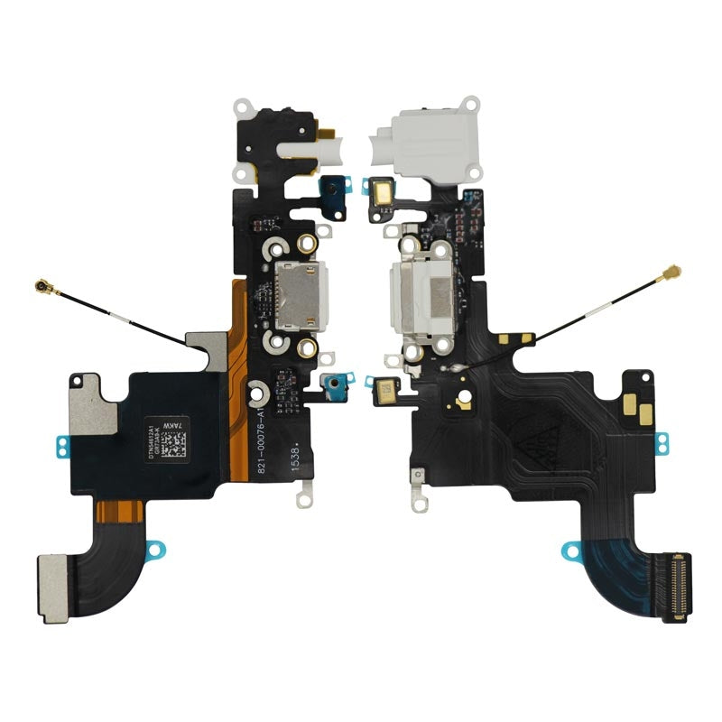 Charging Dock / Headphone Jack Flex for iPhone 6S (White)