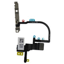 Power Button / Camera Flash LED / Noise Reduction Mic Flex with Metal Plate for iPhone XS Max