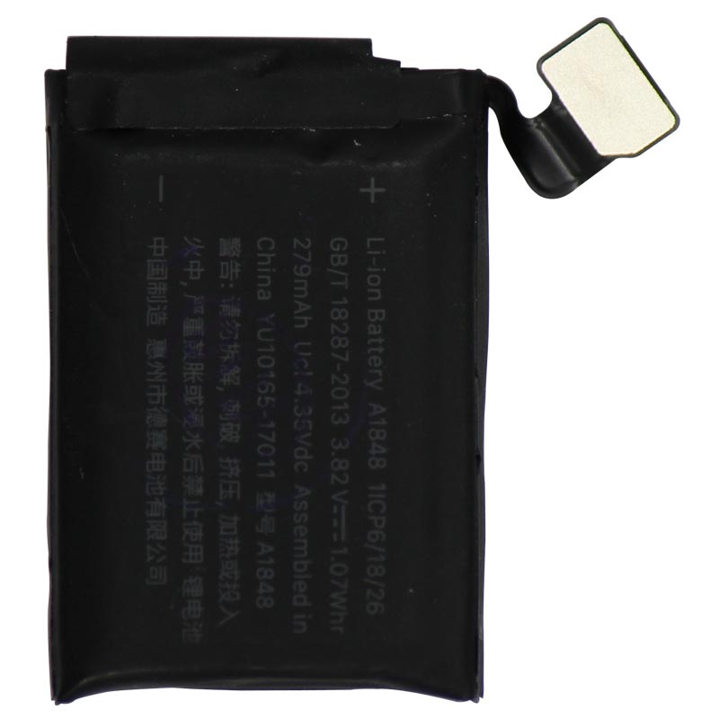Replacement Battery for Apple Watch Series 3, 38 mm (GPS + Cellular Version)