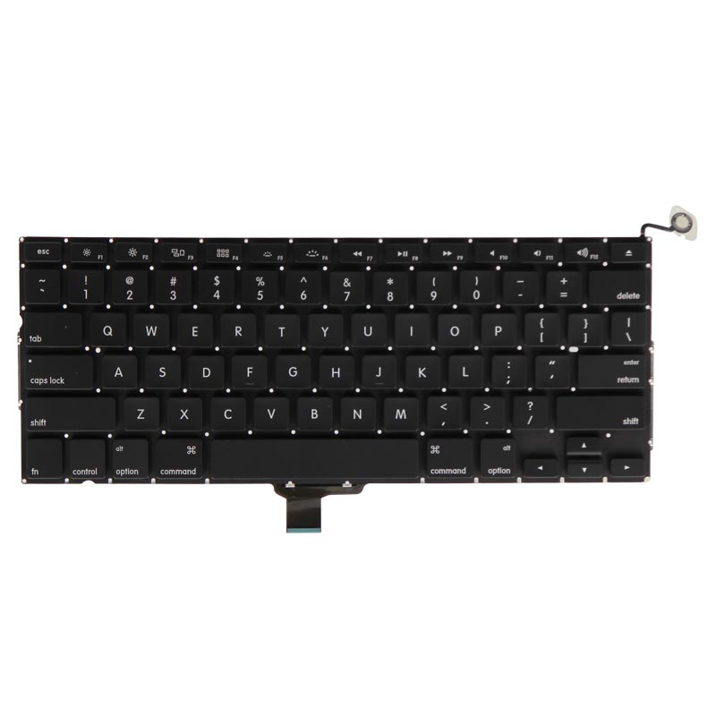 Replacement Keyboard with Black Light for MacBook Pro 13" (A1278)(2008-13)