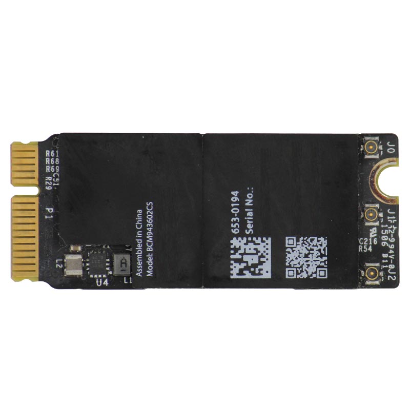 Replacement WiFi/Bluetooth Card for Macbook Pro 13" & 15" (Late 2013 - Early2014) (A1502/A1398)