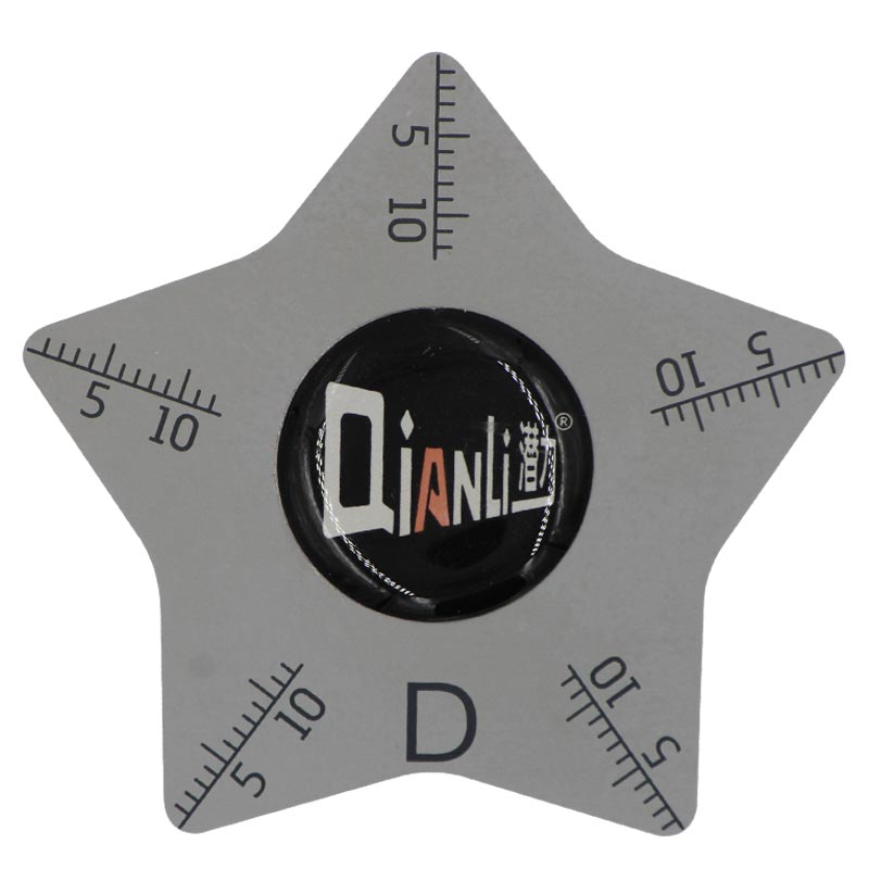 Qianli -Ultra thin Stainiless Steel Opening Tool with Scale (0.1MM)(Polygonal -D)