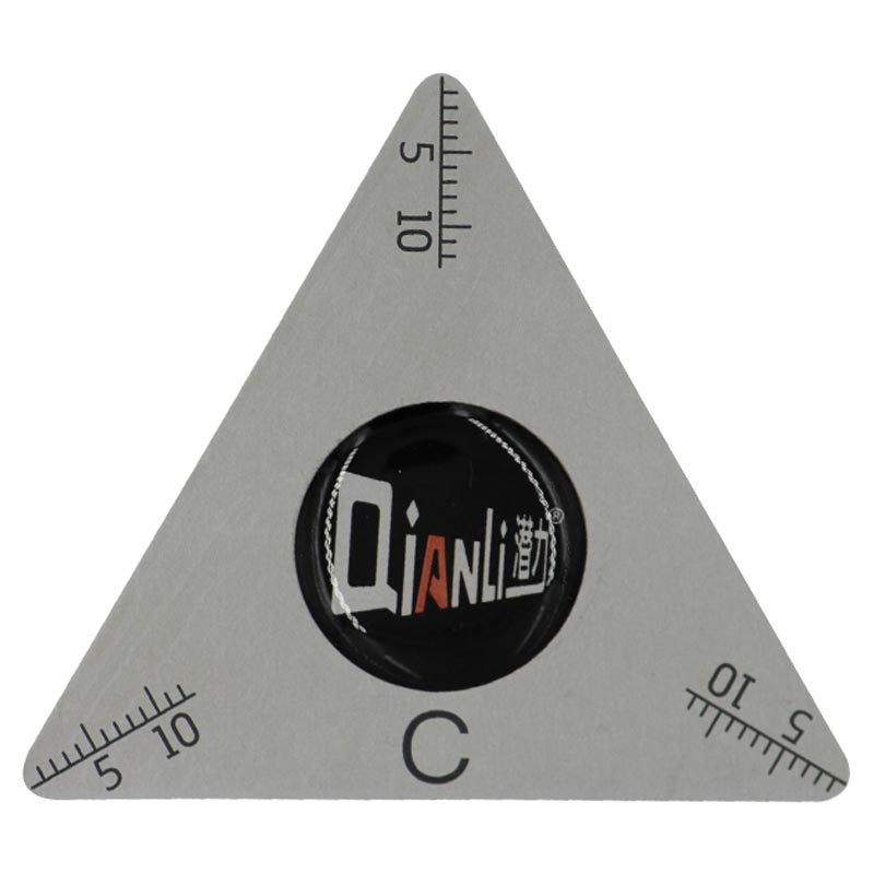 Qianli -Ultra thin Stainiless Steel Opening Tool with Scale (0.1MM)( Triangle -C)