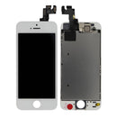 Complete Assembly - LCD Screen and Digitizer Assembly for iPhone 5S (Front camera / Prox Sensor / Earspeaker Pre-Installed) (White)