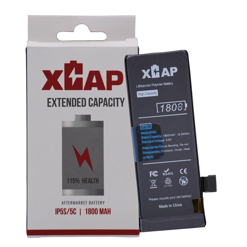 XCAP - Extended Capacity Battery for iPhone 5C / 5S