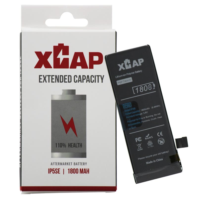 XCAP - Extended Capacity Battery for iPhone SE